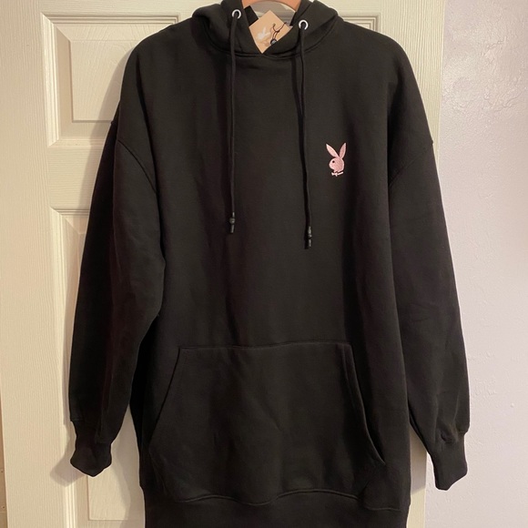 Playboy Oversized Hoodie Dress 